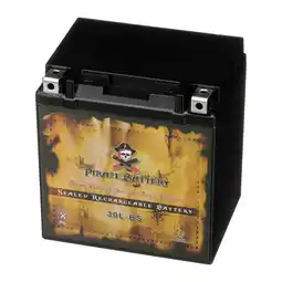 Walmart Pirate Battery YTX30L-BS (30L-BS 12 Volt,30 Ah, 385 CCA) Motorcycle Battery for Moto Guzzi V7 offer