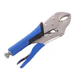 Walmart yotijay Locking Pliers Clamp Pliers Plumbing Tool Industrial Grade Steel Curved Jaw Grip 5 Inch offer