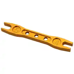 Walmart 4mm 5mm Open-End Wrench Spanner Repair Tool for 144001 144002 124018 124017 RC Car - Gold Golden offer