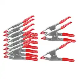 Walmart Figatia 10 Pieces Spring Clamps Crocodile Clips DIY Tools Hand Tool Electric Tips Grip offer