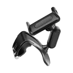 Walmart Car Phone Holder Rearview Mirror Cell Storage Rack Mobile Stand Black offer