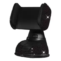 Walmart Phone Support 360 Degree Rotatable Ornamental Rhinestone Car Dashboard Mobile Phone Stand for SUV offer