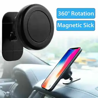 Walmart Deyuer Phone Holder, Universal 360 Degrees Rotating Magnetic Car Dashboard Mobile Phone Holder Stand offer