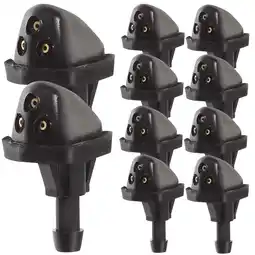 Walmart 10 Pcs Cleaner Front Wiper Nozzle Car Windshield Washer Sprayer offer