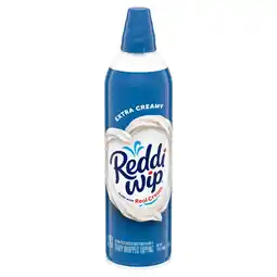 Walmart Reddi-wip Extra Creamy Whipped Topping Made with Real Cream, 13 oz Spray Can offer