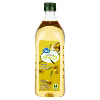 Walmart Great Value Light Tasting Olive Oil, 25.5 fl oz offer