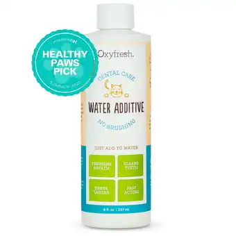 Walmart Oxyfresh Dental Cat Water Additive, 8 fl. oz offer