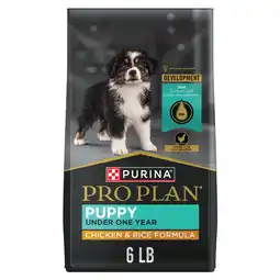 Walmart Purina Pro Plan High Protein Dry Puppy Food, Chicken and Rice Formula, 6 lb. Bag offer