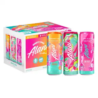 Walmart Alani Nu Sugar-Free Energy Variety Pack, Cherry Twist, Orange Kiss, Pink Slush, 12oz 12-Pack, Cans offer