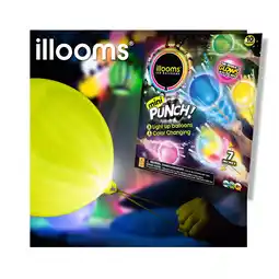 Walmart illooms Party Punch Ball Balloons 10 Count - LED Glow Party Toy for Birthdays and Celebrations offer