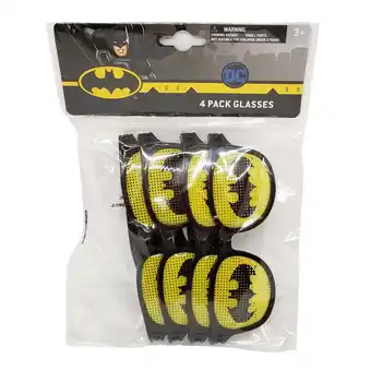 Walmart Batman Comics Sunglasses, Party Favor 4 Pack offer