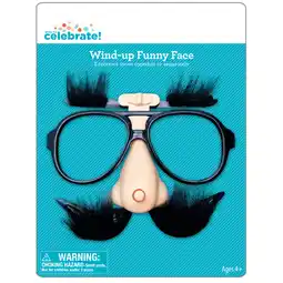 Walmart Way To Celebrate Wind-up Funny Face offer