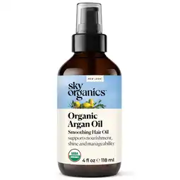 Walmart Sky Organics Organic Argan Oil for Nourishing and Smoothing Hair, 4 fl oz offer