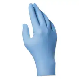 Walmart North by Honeywell Dexi-Task Disposable Powder Free Nitrile Gloves, 5 mil, Medium, Blue offer