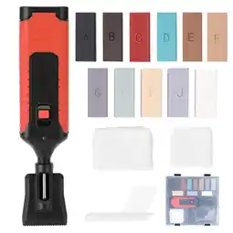 Walmart Kugisaki Clearance Laminate Repairing Kit Wax System Floor Worktop Scratches Mending Tool Set Red offer