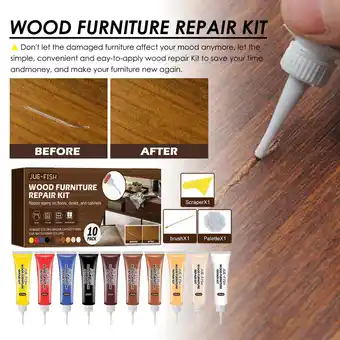 Walmart Amlbb Furniture Hardware Adhesive Repair Set 20 ml for Wood Surfaces, 10 Piece offer