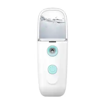 Walmart Kugisaki Handheld Cold Spray Moisturizer Facial Humidifier - White offer