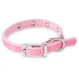 Walmart Vibrant Life Velvet and Rhinestone Dog Collar, Pink, XS offer