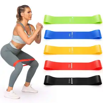 Walmart Tikmboex Rehab Yoga Indoor Outdoor Workout Bands offer