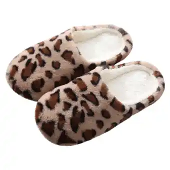 Walmart GERsome Women's Knit Memory Foam Slipper Warm Slip On House Shoes offer