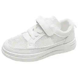 Walmart Akiihool Casual Sneakers for Girls Breathable Adorable Running Sneakers, Size 27 White offer