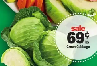 Meijer Green Cabbage offer