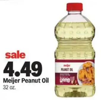 Meijer Meijer Peanut Oil offer