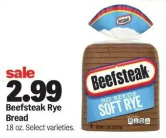 Meijer Beefsteak Rye Bread offer