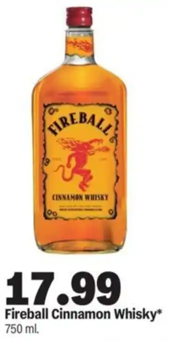 Meijer Fireball Cinnamon Whisky offer