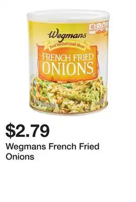 Wegmans Wegmans French Fried Onions offer