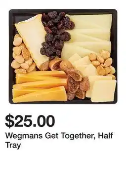 Wegmans Wegmans Get Together, Half Tray offer