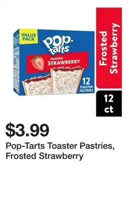 Wegmans Pop-Tarts Toaster Pastries, Frosted Strawberry offer