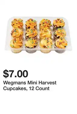 Wegmans Wegmans Mini Harvest Cupcakes, 12 Count offer