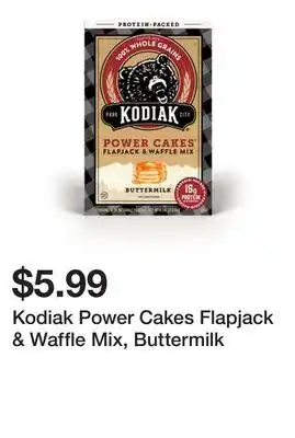 Wegmans Kodiak Power Cakes Flapjack & Waffle Mix, Buttermilk offer