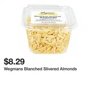 Wegmans Wegmans Blanched Slivered Almonds offer