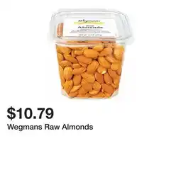 Wegmans Wegmans Raw Almonds offer