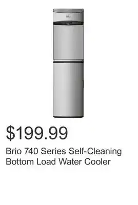 Costco Brio 740 Series Self-Cleaning Bottom Load Water Cooler offer