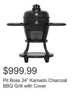 Costco Pit Boss 24 Kamado Charcoal BBQ Grill with Cover offer