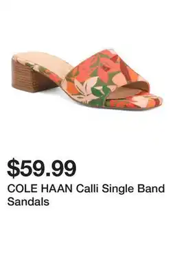 Marshalls COLE HAAN Calli Single Band Sandals offer