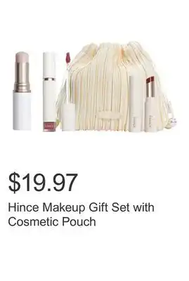 Costco Hince Makeup Gift Set with Cosmetic Pouch offer