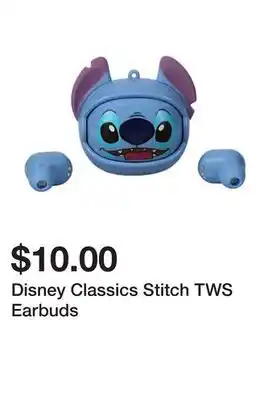 Five Below Disney Classics Stitch TWS Earbuds offer