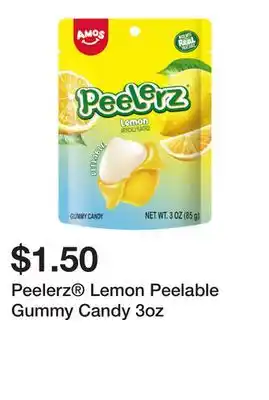 Five Below Peelerz Lemon Peelable Gummy Candy 3oz offer