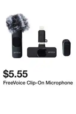 Five Below FreeVoice Clip-On Microphone offer