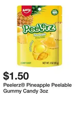 Five Below Peelerz Pineapple Peelable Gummy Candy 3oz offer