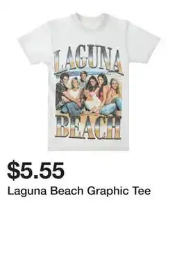 Five Below Laguna Beach Graphic Tee offer