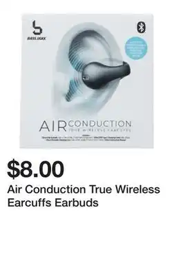 Five Below Air Conduction True Wireless Earcuffs Earbuds offer