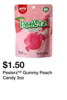 Five Below Peelerz Gummy Peach Candy 3oz offer