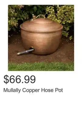 Costco Mullally Copper Hose Pot offer