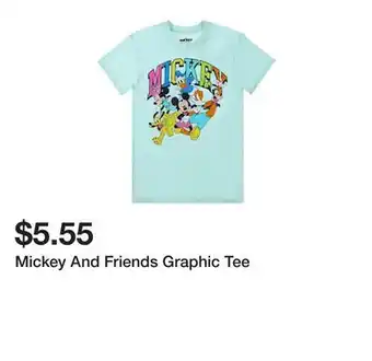 Five Below Mickey And Friends Graphic Tee offer