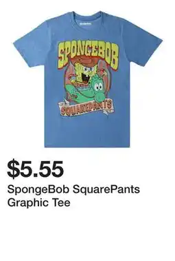 Five Below SpongeBob SquarePants Graphic Tee offer